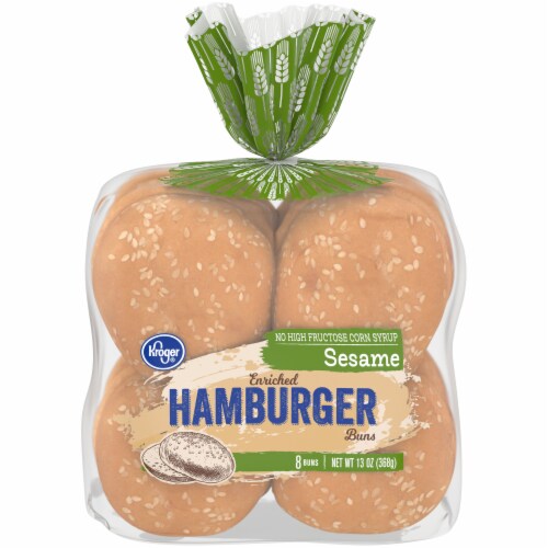Kroger® Sesame Hamburger Buns, 8 ct / 13 oz Fred Meyer