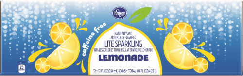 Kroger® Light Sparkling Lemonade Perspective: front