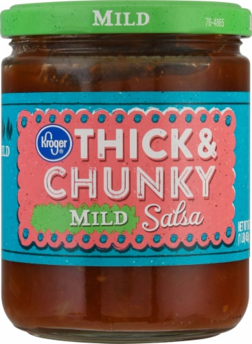 Kroger® Thick & Chunky Mild Salsa Perspective: front