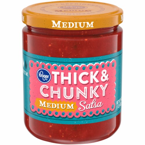 Kroger® Thick & Chunky Medium Salsa Perspective: front