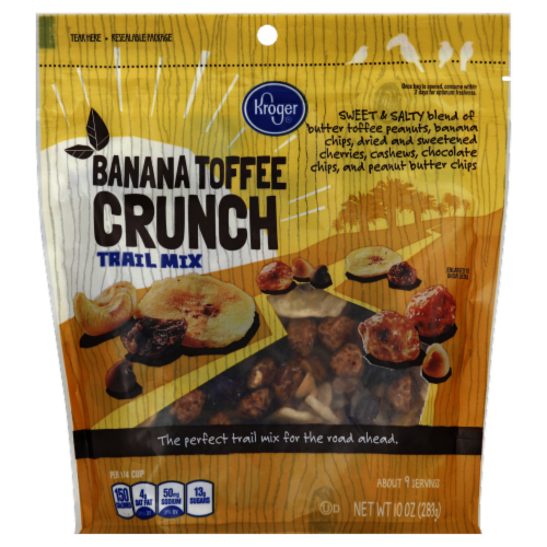 Kroger® Banana Toffee Crunch Trail Mix Perspective: front