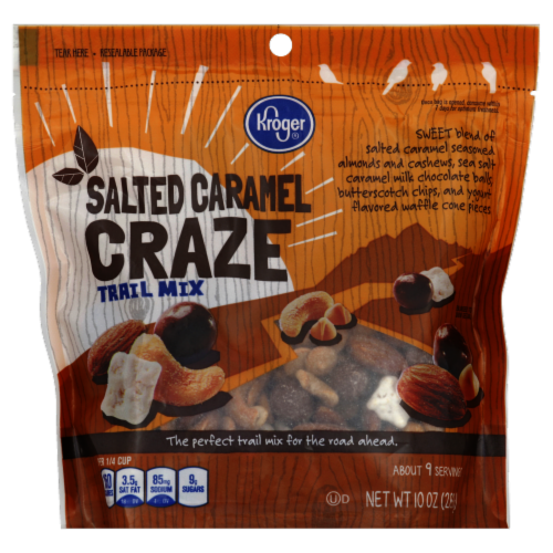 Kroger® Salted Caramel Craze Trail Mix Perspective: front