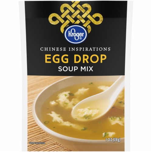 Kroger® Chinese Inspirations Egg Drop Soup Mix Packet Perspective: front