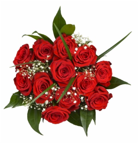 Bloom Haus 12 Plus Rose Bouquet Perspective: front