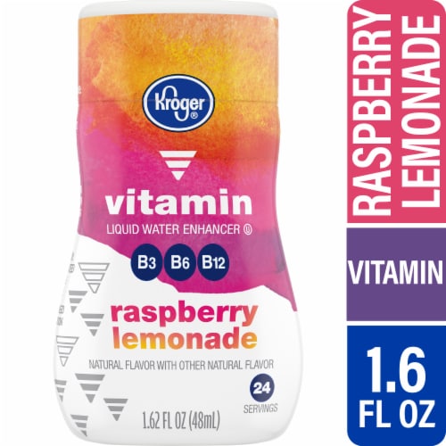 Kroger® Raspberry Lemonade Liquid Water Enhancer Perspective: front