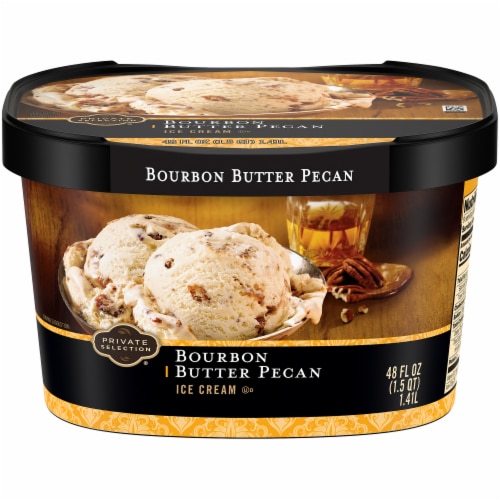 Private Selection® Bourbon Butter Pecan Ice Cream Perspective: front
