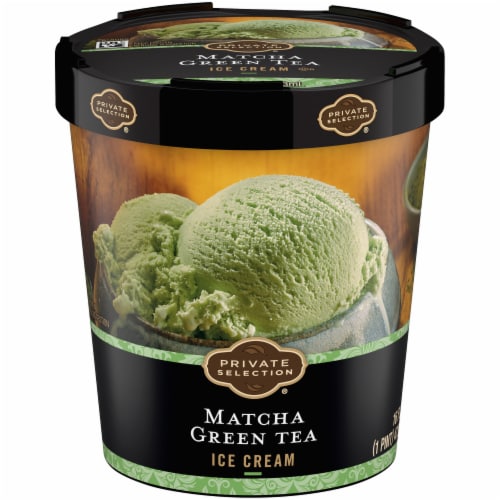 Private Selection Matcha Green Tea Ice Cream Pint 16 oz Kroger