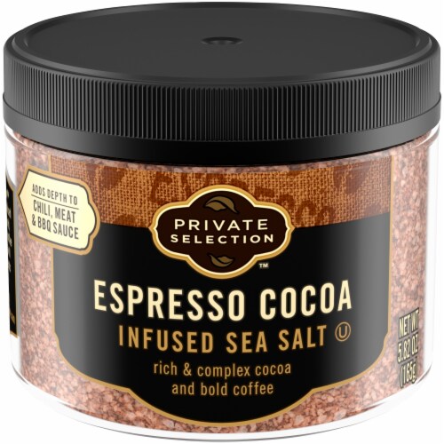 Private Selection™ Espresso Cocoa Infused Sea Salt Perspective: front