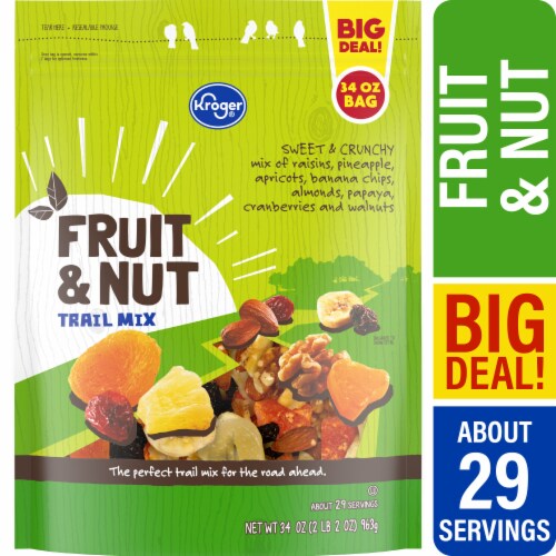 Kroger® Fruit & Nut Trail Mix Perspective: front