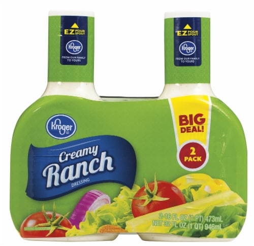 Kroger® Creamy Ranch Dressing Perspective: front