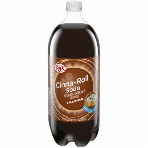 Kroger Big K® Cinna-Roll Soda Limited Edition Perspective: front