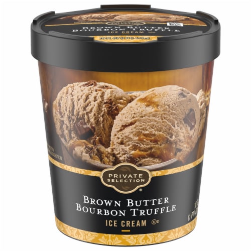 Private Selection™ Brown Butter Bourbon Truffle Ice Cream Pint, 16 oz -  Harris Teeter