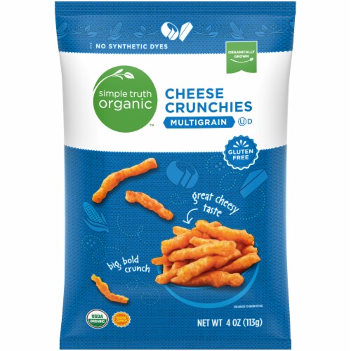 Simple Truth Organic™ Multigrain Cheese Crunchies Perspective: front