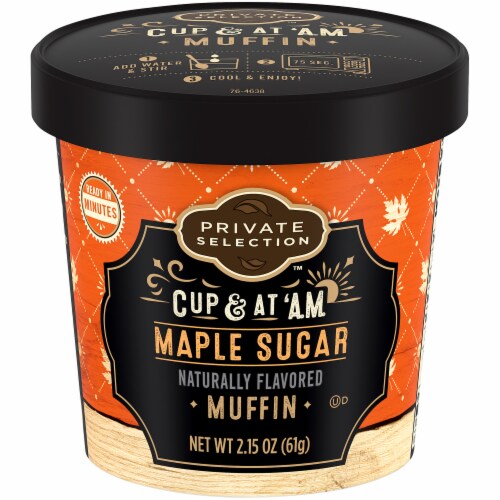 Private Selection™ Cup & At 'A.M. Maple Sugar Muffin Mix Cup Perspective: front