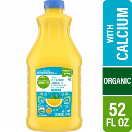 Simple Truth Organic® No Pulp 100% Orange Juice