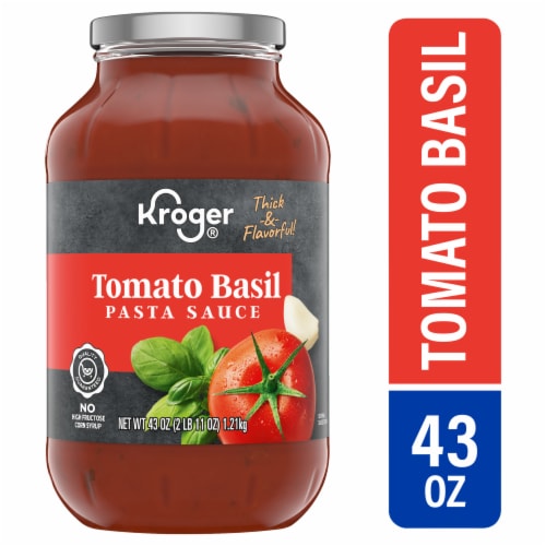 Kroger® Tomato Basil Pasta Sauce Perspective: front