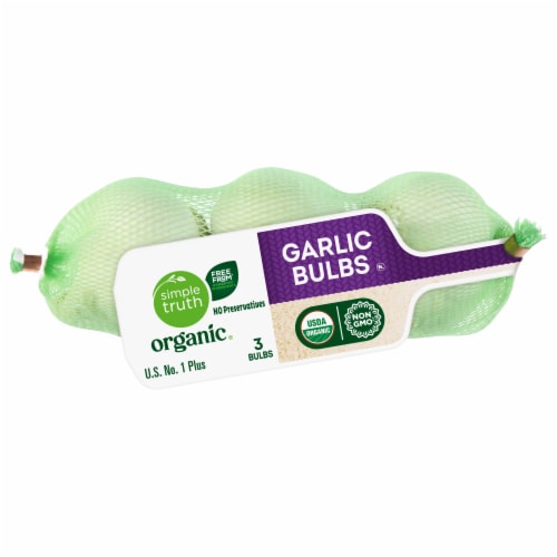 Simple Truth Organic™ Garlic Bulbs Perspective: front