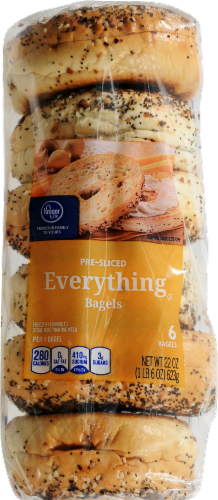 Kroger® Everything Bagels Perspective: front