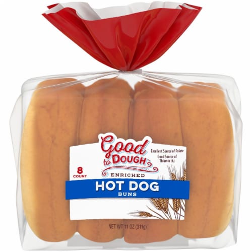 Good to Dough™ Hot Dog Buns Perspective: front