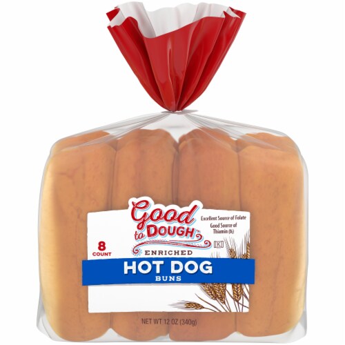 Good to Dough™ Hot Dog Buns Perspective: front