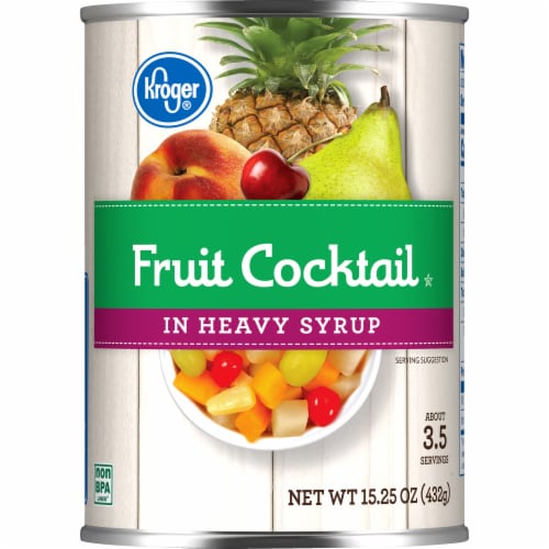 Kroger® Fruit Cocktail in Heavy Syrup Perspective: front