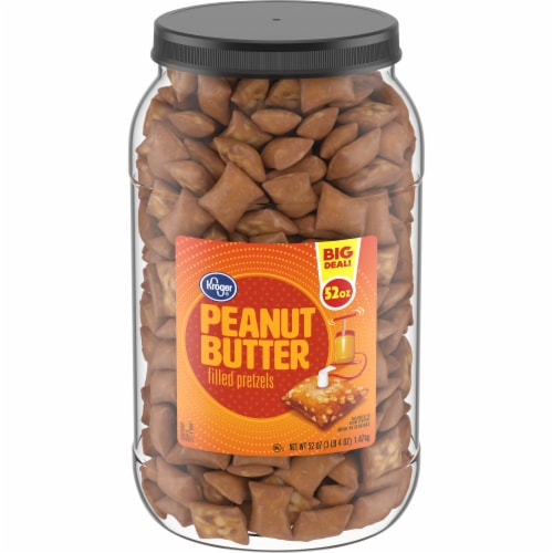 Kroger® Peanut Butter Filled Pretzels BIG Deal! Perspective: front