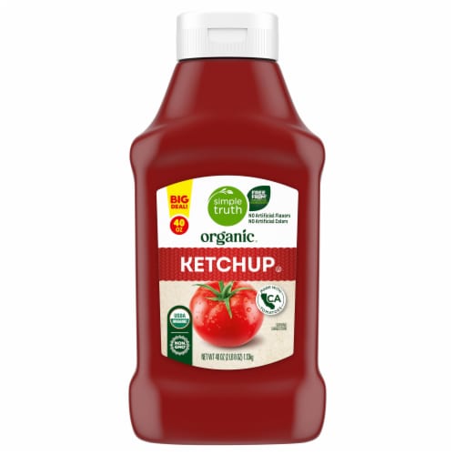 Simple Truth Organic™ Tomato Ketchup BIG Deal! Perspective: front