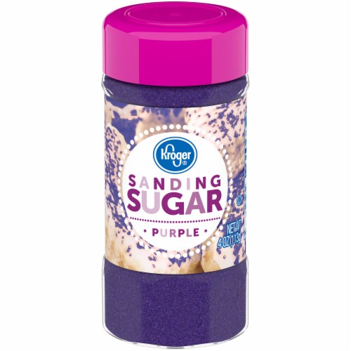 Kroger® Purple Sanding Sugar Perspective: front