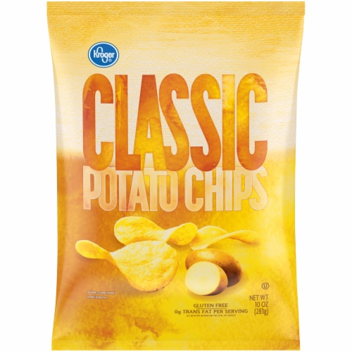 Kroger® Classic Potato Chips Perspective: front