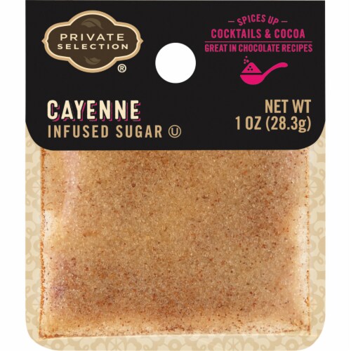 Private Selection® Cayenne Infused Sugar Perspective: front