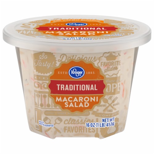 Kroger® Traditional Macaroni Salad Perspective: front