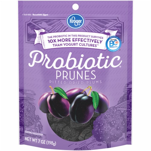 Kroger® Probiotic Dried Prunes Perspective: front