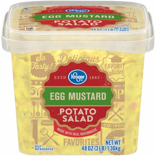 Kroger® Egg Mustard Potato Salad Perspective: front