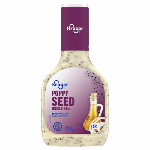 Kroger® Poppy Seed Salad Dressing Perspective: front