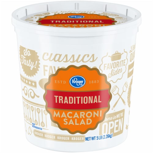 Kroger® Traditional Macaroni Salad Perspective: front