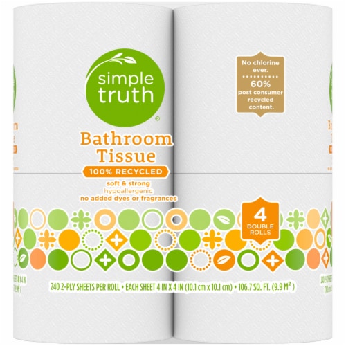 100% Recycled Toilet Paper