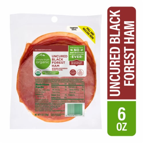 Simple Truth Organic® Black Forest Ham Uncured Sliced Perspective: front