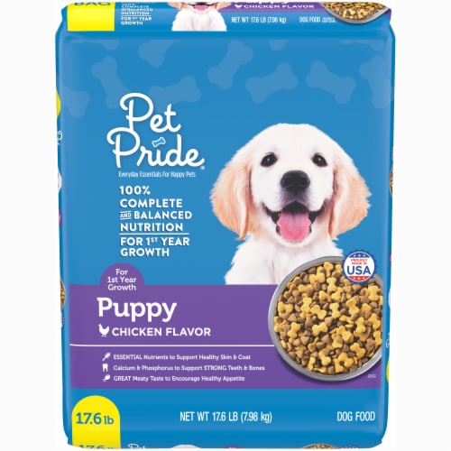 Puppy Chicken Flavor Dog Food, 17.6 lb