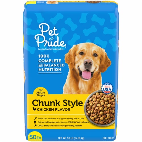 Pet pride chunk deals style dog food