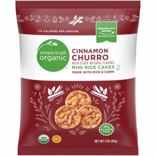 Simple Truth Organic™ Cinnamon Churro Mini Rice Cakes Perspective: front