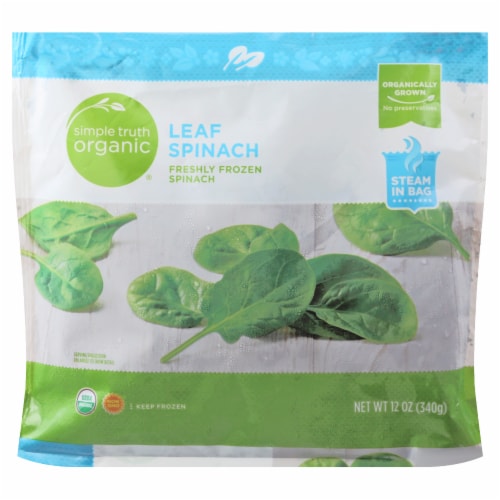 Simple Truth Organic® Frozen Spinach Leaf Perspective: front