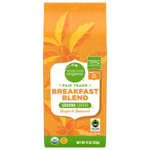 Simple Truth Organic Breakfast Blend Ground Coffee Perspective: front