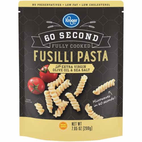 Kroger® 60 Second Fully Cooked Fusilli Pasta Perspective: front