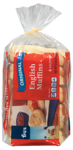 Fry's Original English Muffins Perspective: front