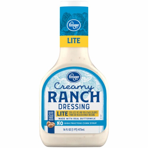 Kroger® Lite Creamy Ranch Dressing Perspective: front