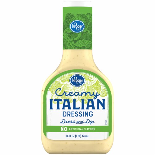 Kroger® Creamy Italian Salad Dressing Perspective: front
