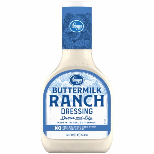 Kroger® Buttermilk Ranch Salad Dressing Perspective: front