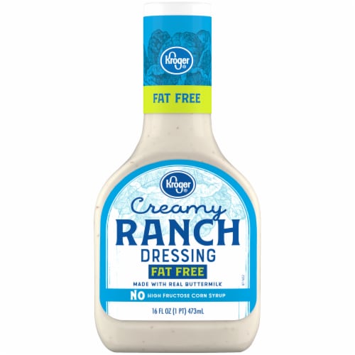 Kroger® Fat Free Creamy Ranch Salad Dressing Perspective: front