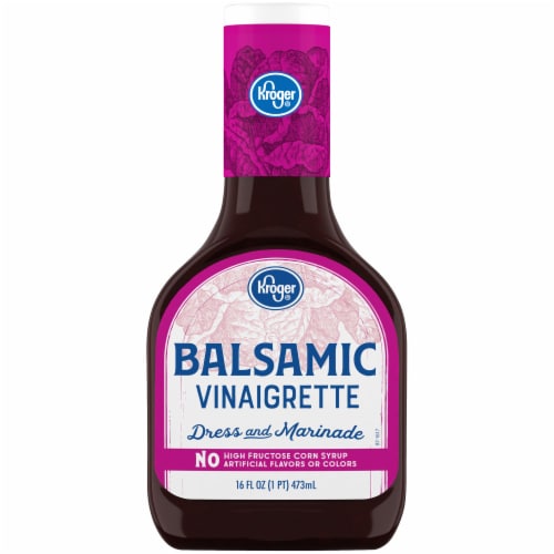 Kroger® Balsamic Vinaigrette Dressing & Marinade Perspective: front