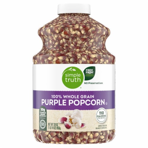 Simple Truth™ 100% Whole Grain Purple Popcorn Perspective: front